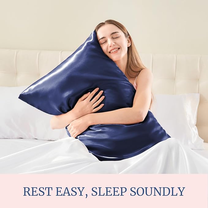 BEDELITE Satin Pillowcase for Hair and Skin, Super Soft and Cooling Similar to - Image 5