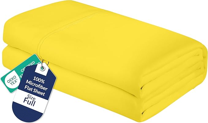Royale Linens Full Flat Sheet by ROYALELINENS