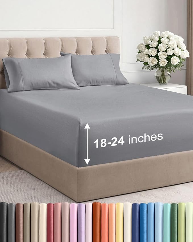 Extra Deep Twin Sheet Set by CGKUnlimited