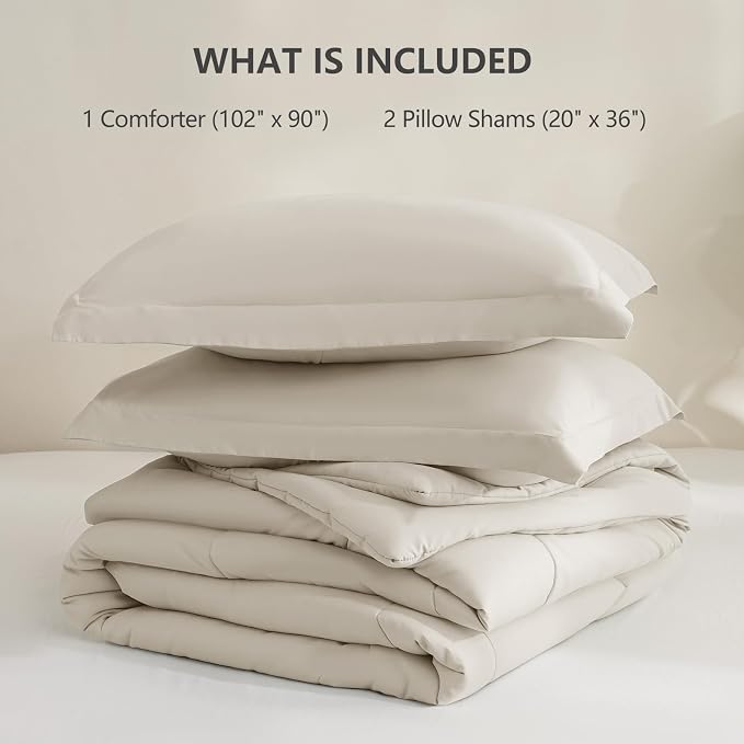 CozyLux King Size Comforter Set - Image 6