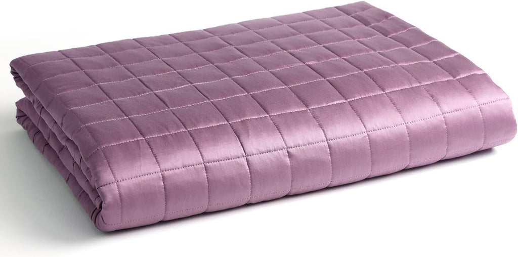 YnM Cooling Weighted Blanket for Adults, 15lbs Heavy Bed Throw for One Person by YNM