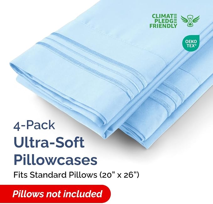 Standard Pillow Cases Set of 4 - Image 2