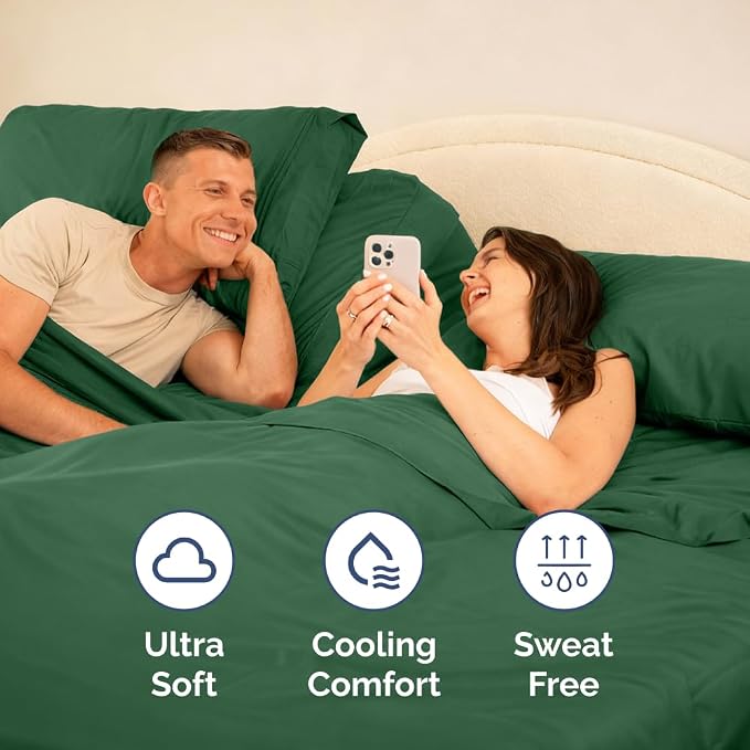 Flex Top Split Head King 4 Piece Sheet Set - Image 5