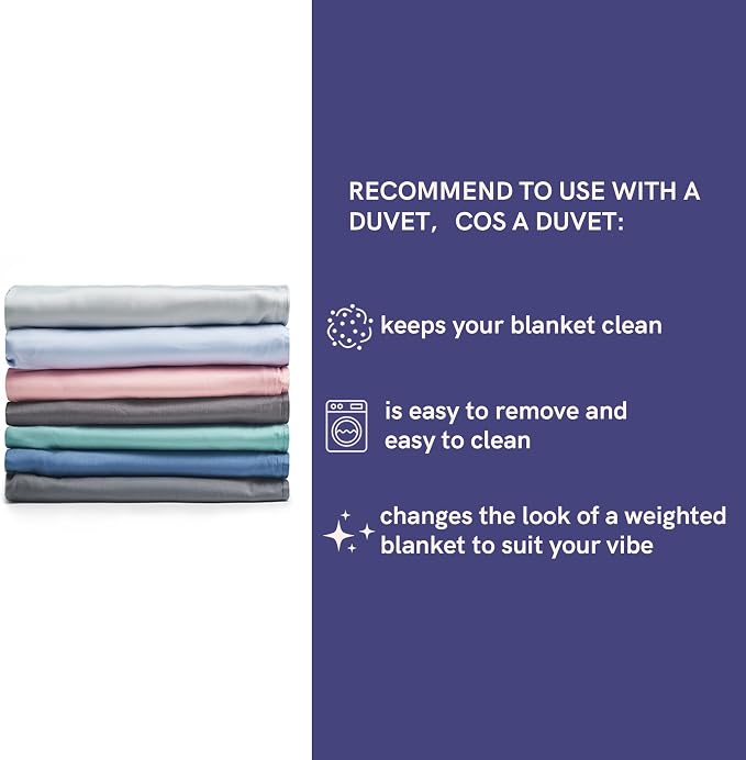 YnM Exclusive Cooling Weighted Blanket, Bed Blanket - Image 9