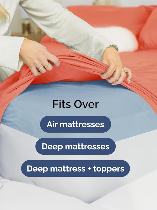 Extra Deep Twin Sheet Set - Image 6