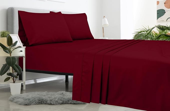 Royale Linens Full Flat Sheet - Image 7