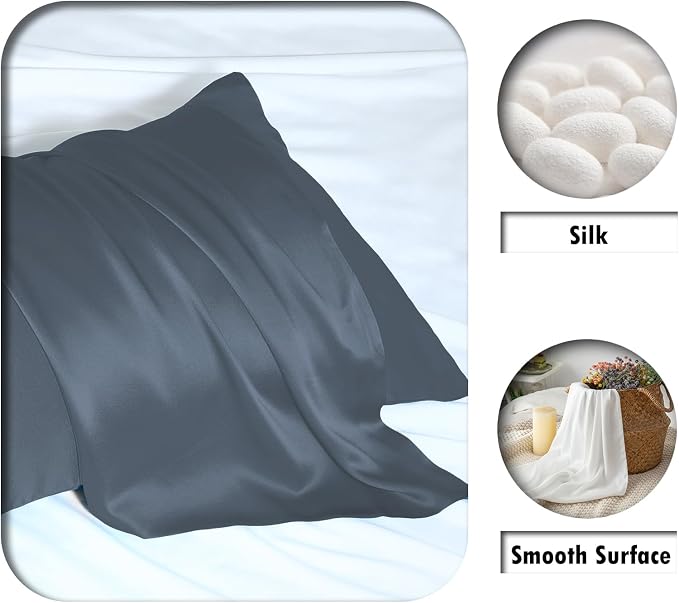 Natural Mulberry Silk Pillowcase - Image 2