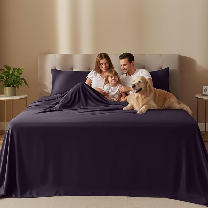Utopia Bedding King Size Sheet Set – 4 Piece Bed Sheets, Soft and Breathable - Image 2