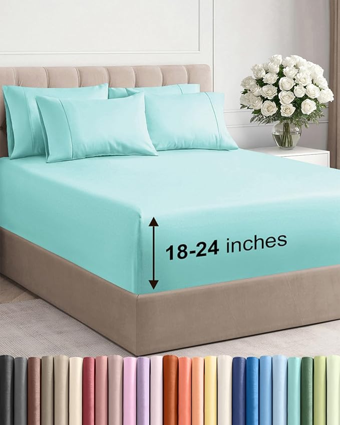 Extra Deep King Sheet Set by CGKUnlimited