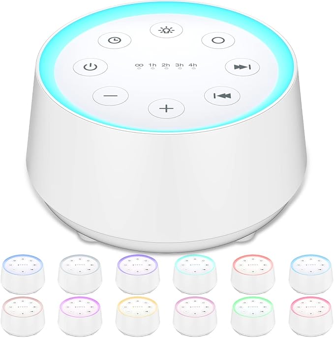 EasyHome Sleep Sound Machine White Noise Machines by EasyHome