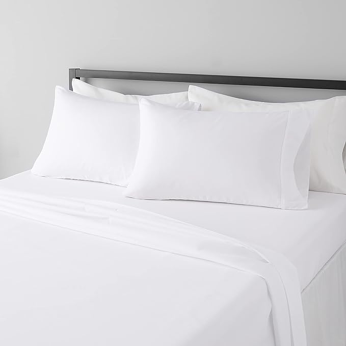 Amazon Basics Lightweight Super Soft, Wrinkle-Free, Breathable Microfiber by AmazonBasics