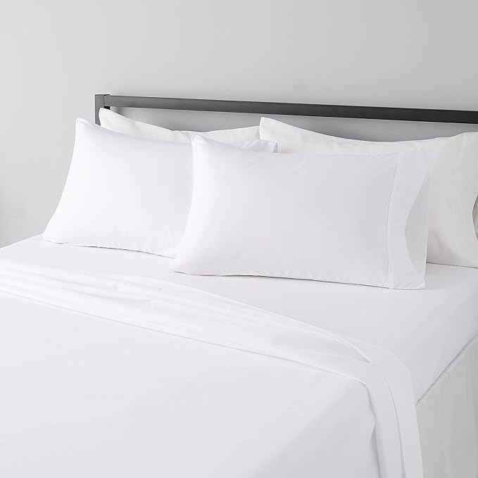Amazon Basics Breathable, Machine Washable, Wrinkle Resistant Microfiber by AmazonBasics