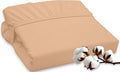 ROYALE LINENS 300 Thread Count 100% Long Staple Combed Cotton Fitted Sheet Twin by ROYALELINENS