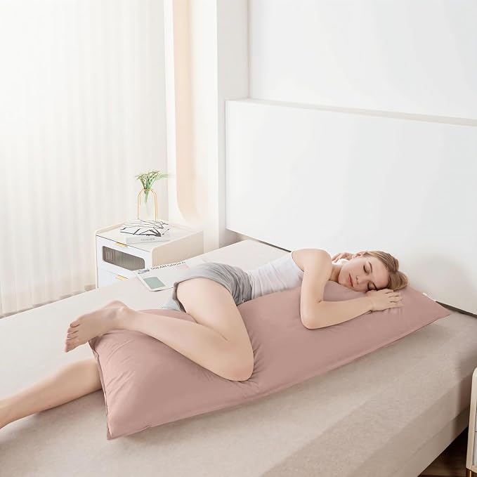 Goose Down Body Pillows for Adults, Large Body Pillow for Side Sleeper - Image 2