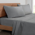 Mejoroom Striped King Size Sheet Set – Hotel Luxury Bed Sheets by Mejoroom