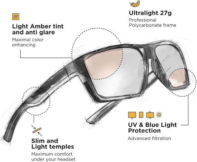 Horus X • Blue Light Glasses Men Women | Blue Light Blocking Glasses - Image 2