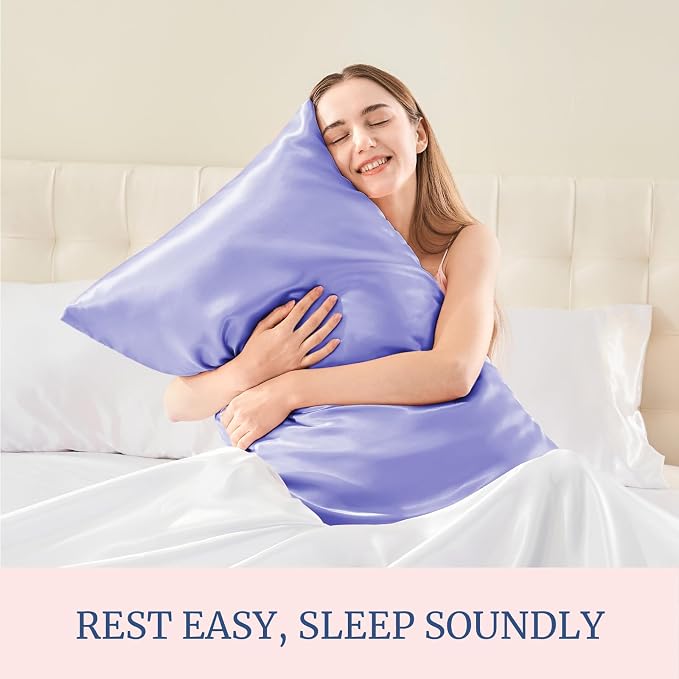 BEDELITE Satin Pillowcase for Hair and Skin, Super Soft and Cooling Similar to - Image 5
