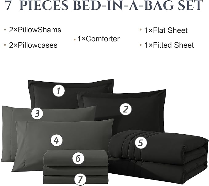 Monbix Oversized Queen Comforter Set - Image 7