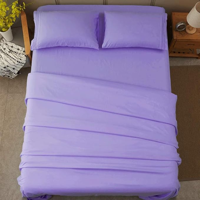 SONORO KATE Bed Sheet Set Super Soft Microfiber 1800 Thread Count Luxury - Image 8