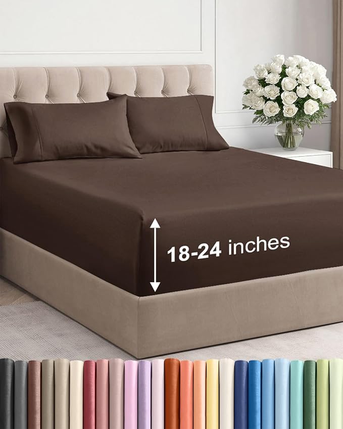 Extra Deep Twin Sheet Set by CGKUnlimited
