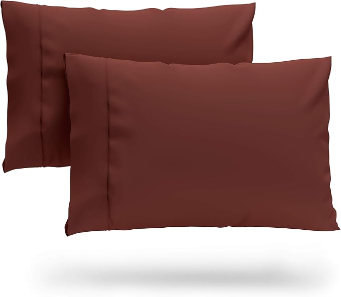 Cosy House Collection Premium Rayon Derived from Bamboo Pillowcase Set of 2 by CosyHouseCollection