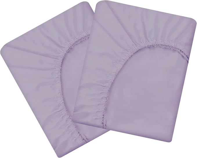 HBHLFZ King Fitted Sheet Only 2 Pack, Soft Breathable Bottom Sheet by HBHLFZLuxuryHomeLife