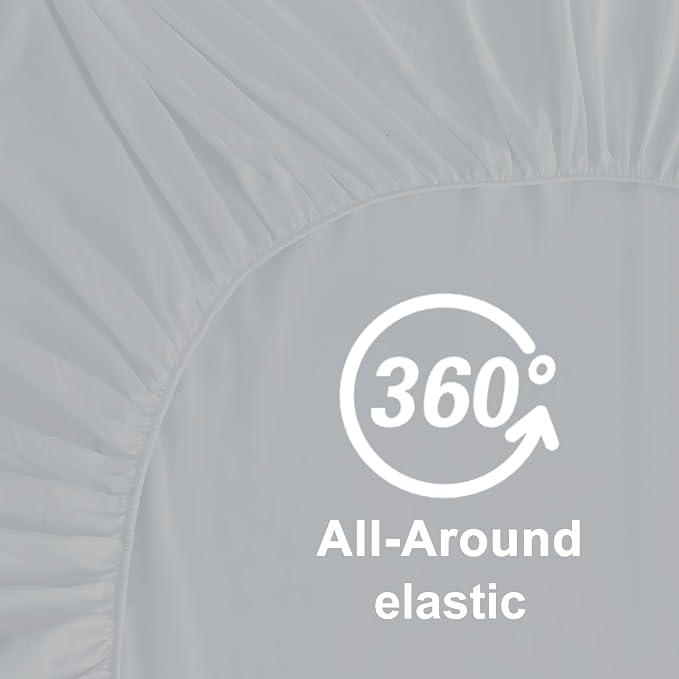 Hotella 100% Microfiber 39"x80" Twin XL Fitted Sheet Only, Hotel Quality Stay - Image 5