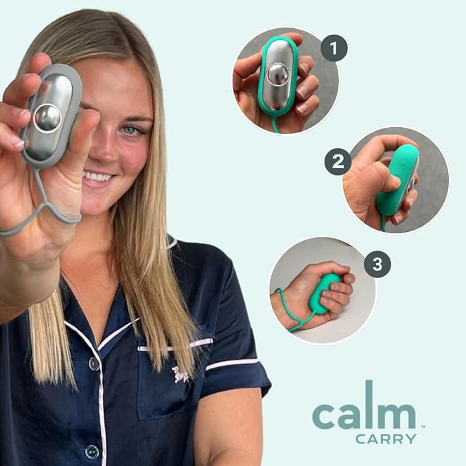 Glowco CalmCarry Sleep Aid Device – Handheld Microcurrent Relaxation Tool - Image 5