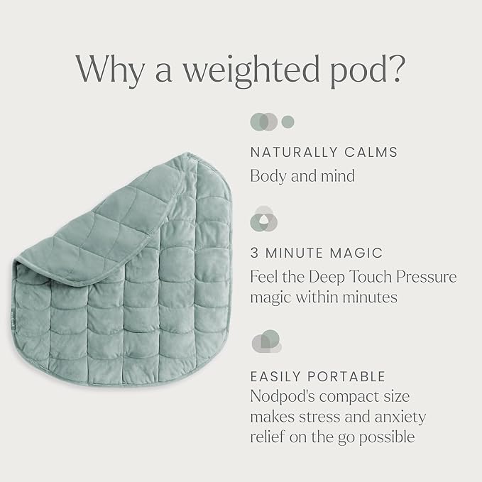 nodpod Body 6.5lb Patented Compact Weighted Blanket I Perfect - Image 4