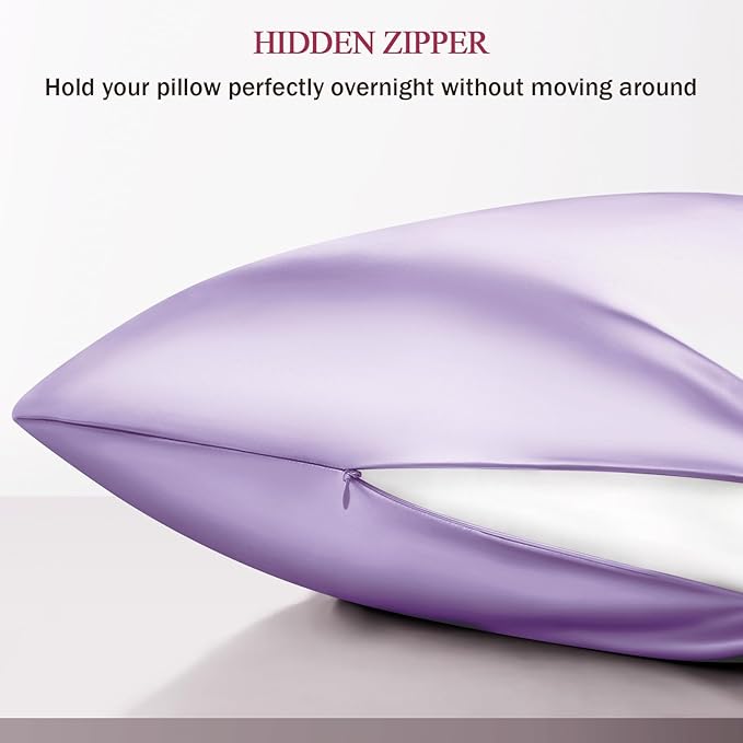 100% Silk Pillow Cases Queen Size Mulberry Silk Pillowcase - Image 5