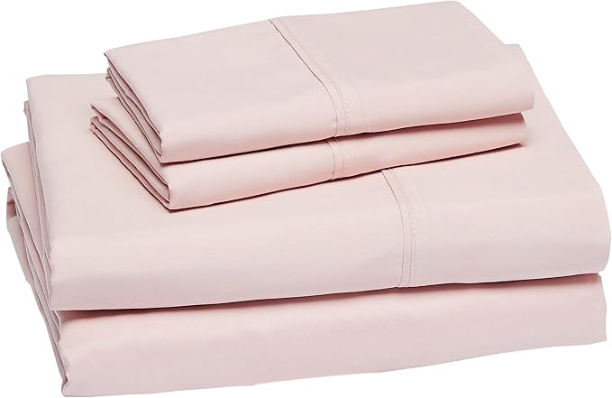 Amazon Basics Lightweight Super Soft Easy Care Microfiber 4-Piece Bed Sheet Set - Image 2