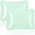 Homiest Ruffle Satin Pillowcase by Homiest