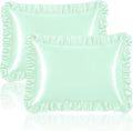 Homiest Ruffle Satin Pillowcase by Homiest