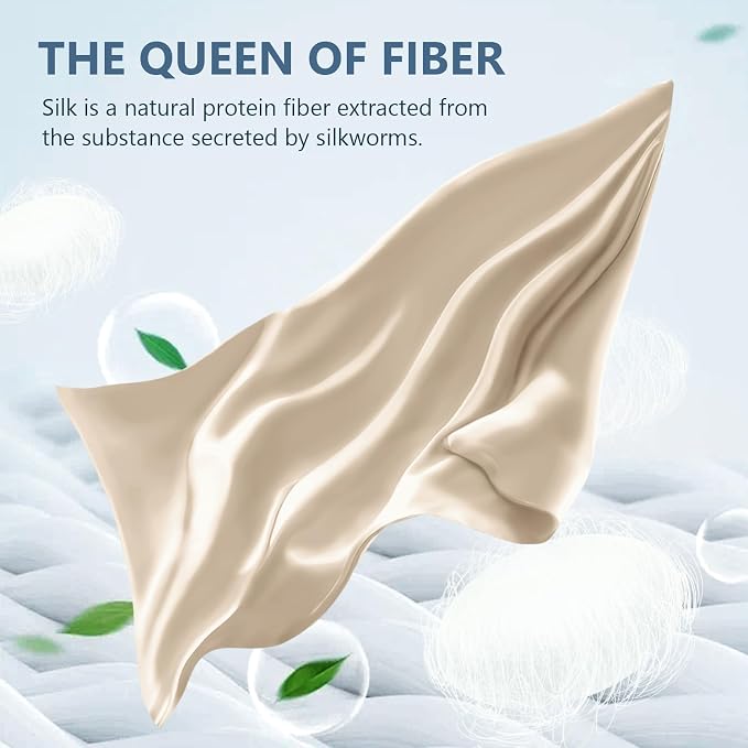 Silk Pillow Cases Queen Size 100% Mulberry Silk Pillowcase - Image 2