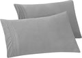 Elegant Comfort Solid Pillowcases 1500 Premium Hotel Quality Microfiber by ELEGANTCOMFORT