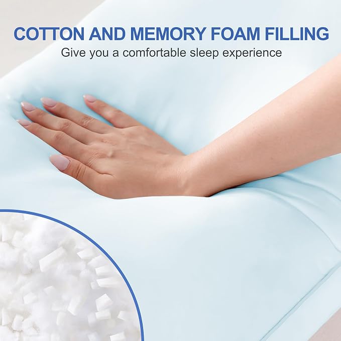 YZ HOME Memory Foam Body Pillow Insert - Image 4