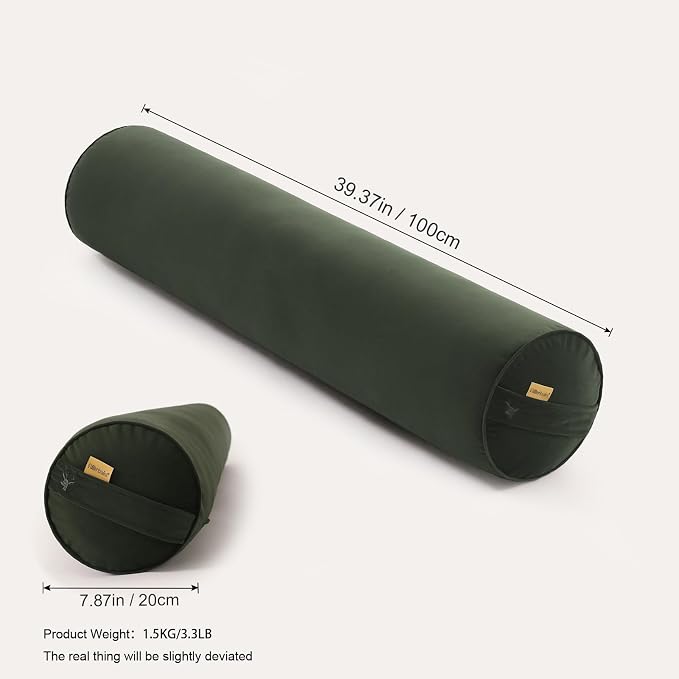 Body Pillow for Adults, Long Round Pillow, Big Cylindrical Pillow, Large Full - Image 2