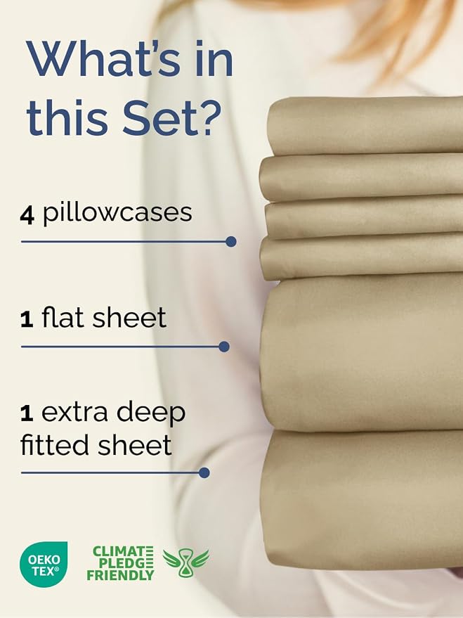 Extra Deep Cal King Sheet Set - Image 2