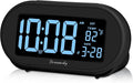 DreamSky Alarm Clocks for Bedrooms, Auto Set Digital Desk Clock for Bedside by DreamSky