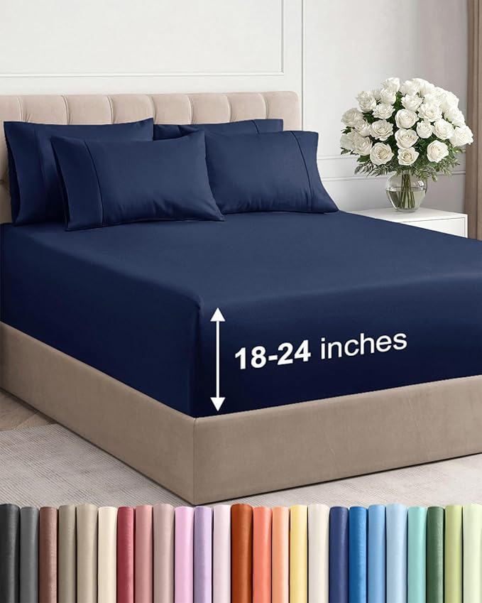 Extra Deep King Sheet Set by CGKUnlimited