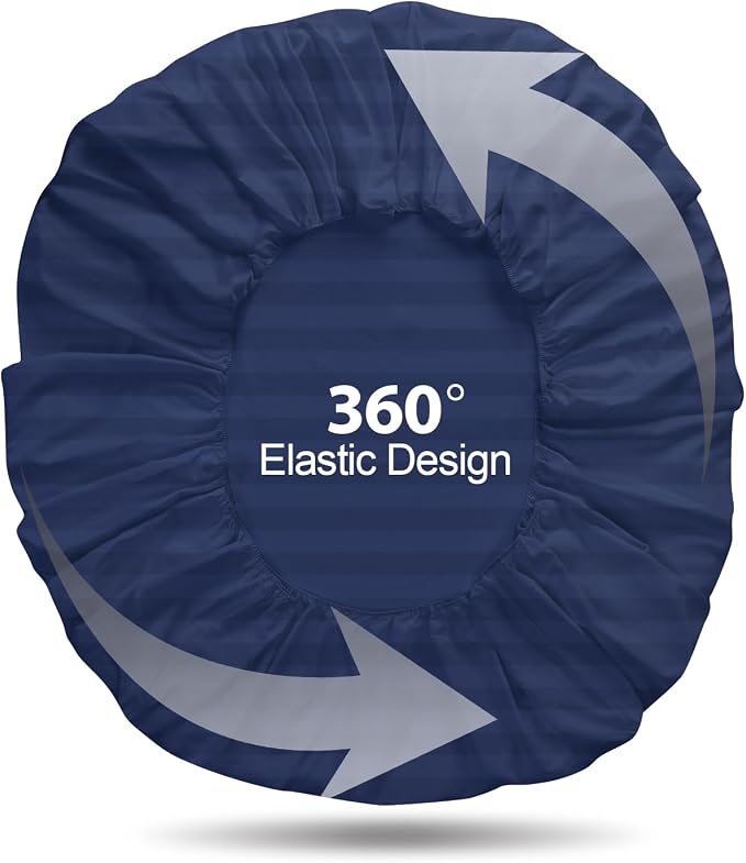 100% Egyptian Cotton Fitted Sheet Twin Size, 600 Thread Count, Single Fitted - Image 7