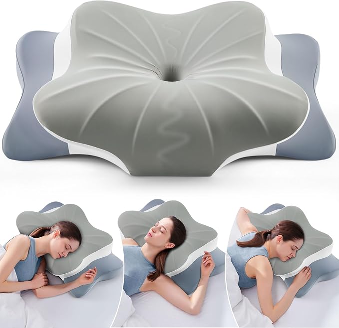 DONAMA Cervical Pillow for Neck and Shoulder Pain Relief, Cooling Contour by DONAMA