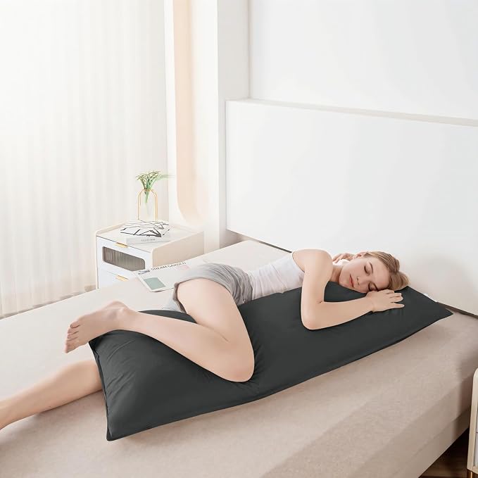 Goose Down Body Pillows for Adults, Large Body Pillow for Side Sleeper - Image 5