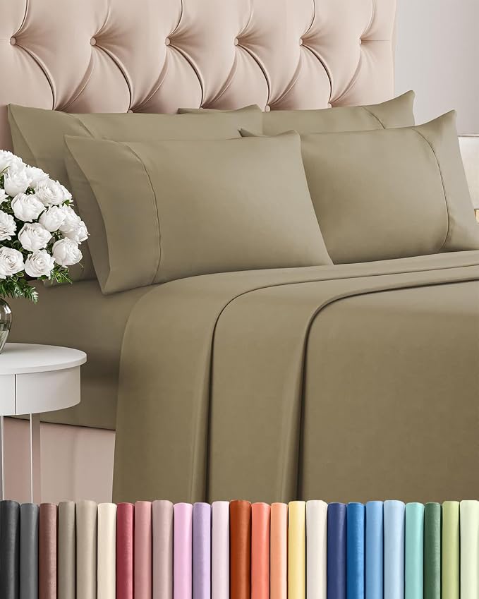 Cal King 6 Piece Sheet Set by CGKUnlimited