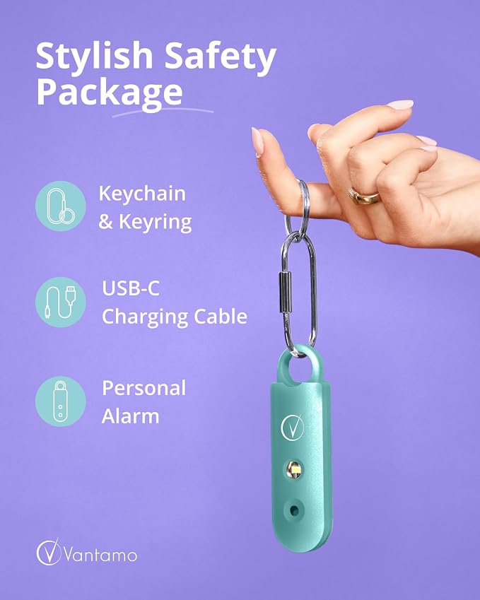 Vantamo Personal Alarm for Self Defense - Image 3