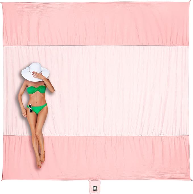 WEKAPO Beach Blanket Sandproof Waterproof, Extra Large Beach Mat, Oversized & by Wekapo
