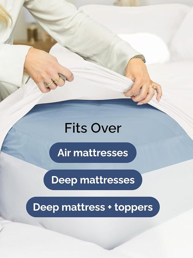 Extra Deep Split King Fitted Sheet - Image 6