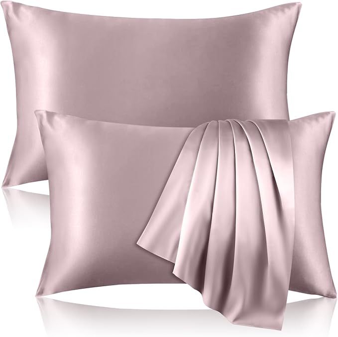 2 Pack 100% Pure Silk Pillowcase by Unknown