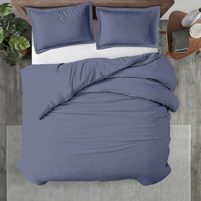 Kotton Culture 3 Pc Twin XL/Twin Duvet Cover Set-100% Egyptian Cotton 600 by KottonCulture