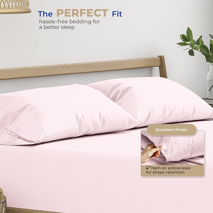 Thread Spread 100% Cotton Pillow Cases Queen Size Set of 2 - Image 4